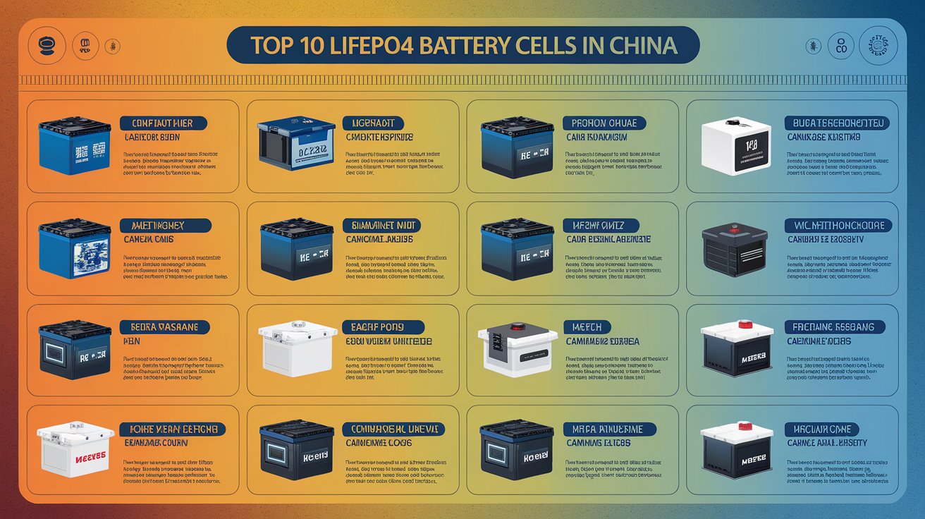 Le 10 principali aziende cinesi per volume di spedizioni di batterie al litio per l'accumulo di energia